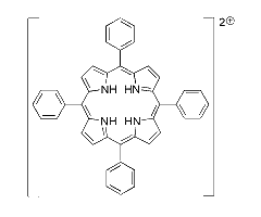 Diprotonated-tetraphenylporphyrin