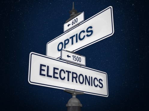Optics/Electronics Sign